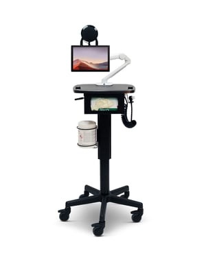 Telehealth Triage Tablet Cart